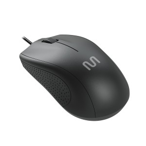 Mouse Com Fio Mf200 3 Botões Tamanho Grande Preto-MO308-40737