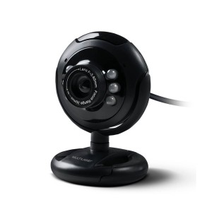 Webcam Standard 480p Led Noturno C/ Botão Snapshot Microfone-WC045