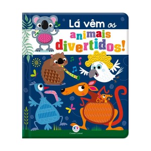 Lá Vêm Os Animais Divertidos!-9786526108369