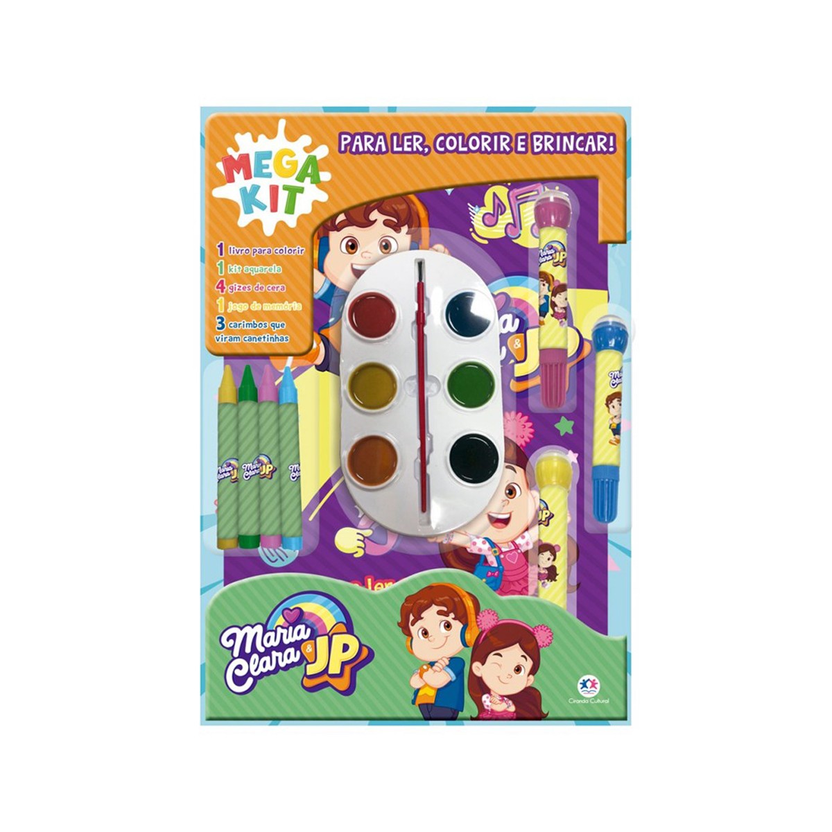 Maria Clara E Jp - Ler, Colorir E Brincar-9786526104415