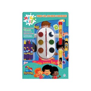 3 Palavrinhas - Ler, Colorir E Brincar