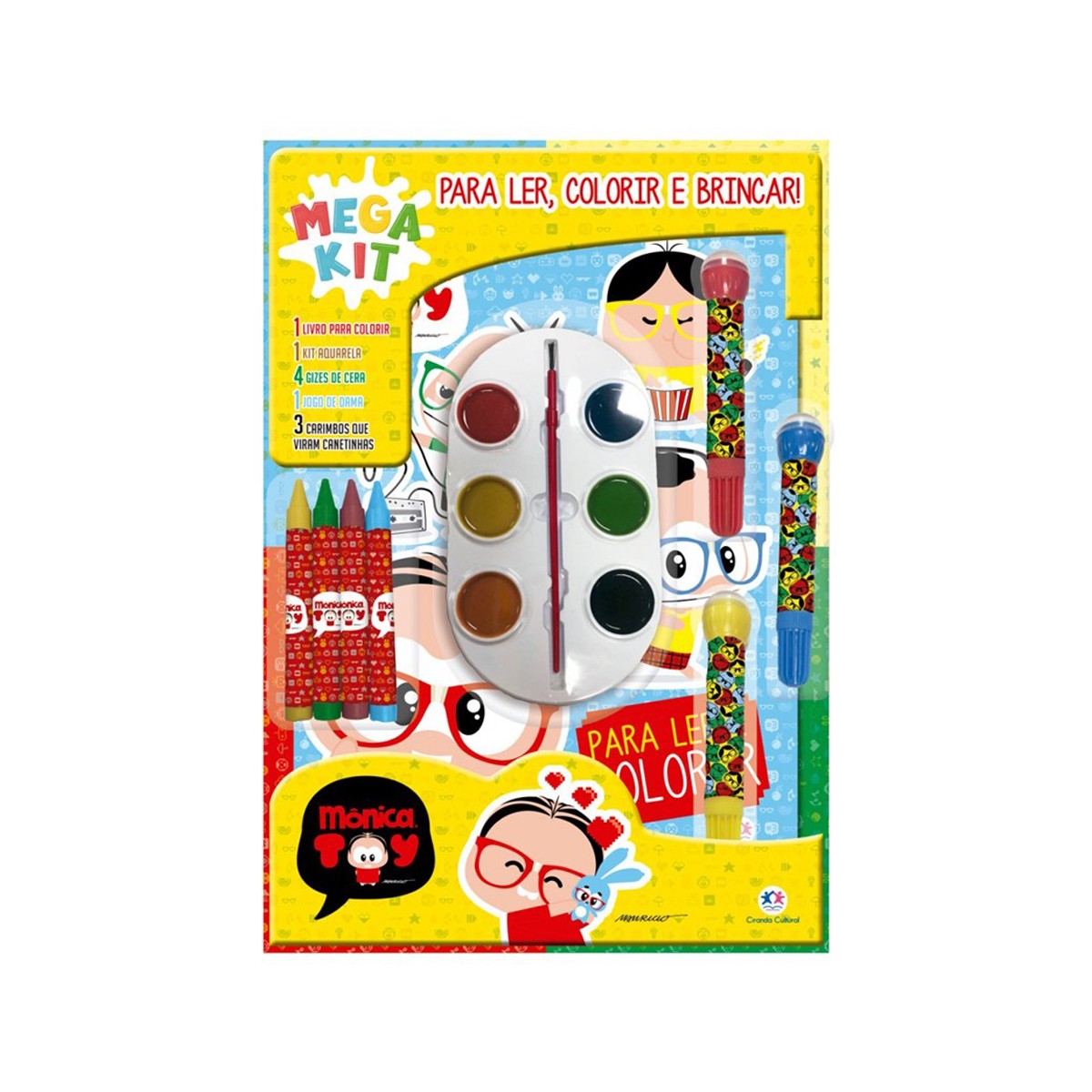 Turma Da Mônica - Ler, Colorir E Brincar-9786526105368