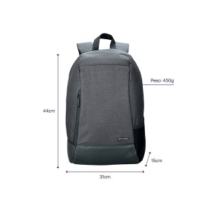 Mochila Multilaser Safe Para Notebook Ate 15.6" Preta-BO426-85278