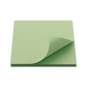 Bloco Adesivo 75x100mm Verde 90 Folhas-EI035