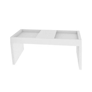 Mesa De Apoio Lateral Branco Fosco-EI073