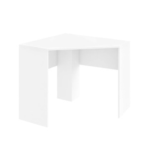 Mesa De Canto Para Computador 90x90cm Branco Fosco-EI076-36655