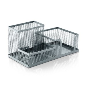 Organizador De Mesa Aramado Prata-EI090-686