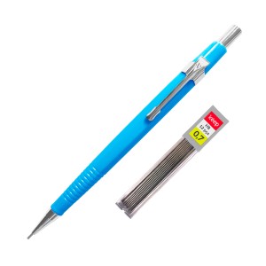 Lapiseira Técnica 0.7mm Azul + 1 Tubo De Grafite 1 Unidade-EI110-93294