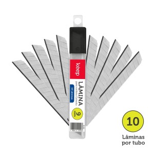 Lâmina Para Estilete 9mm Caixa Com 10 Tubos-EI168-506-89503