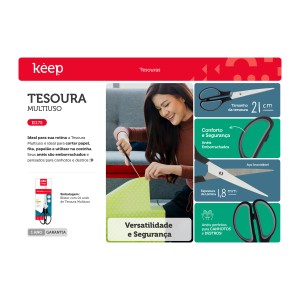 Tesoura Multiuso 21cm-EI175-67242