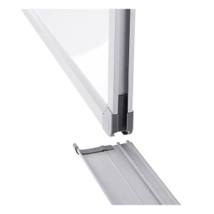 Quadro Branco Magnetico 60x40cm Moldura Aluminio-QB002-63443