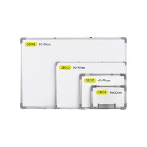 Quadro Branco Magnetico 40x30cm Moldura Aluminio-QB003-92338