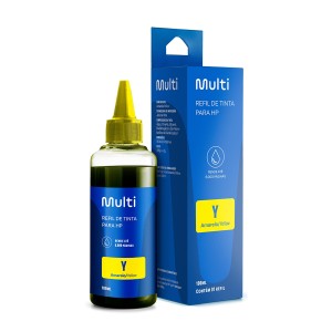 Refil De Tinta Amarelo Hp 100ml-RF004-54332