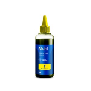 Refil De Tinta Amarelo Hp 100ml-RF004