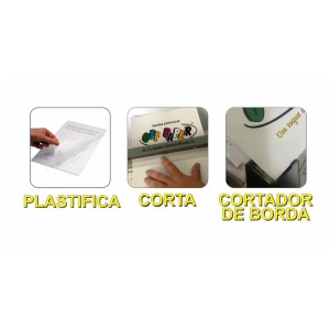 Maquina Plastificadora A3 3em1 C/guilhotina 220v Br-111041-79876