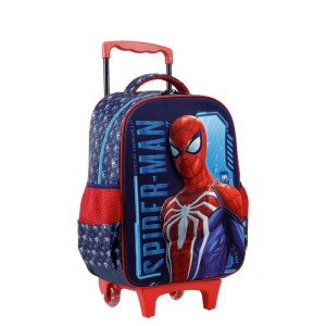 Mochila Infantil Com Rodinha Spider-man Se-108480-62998