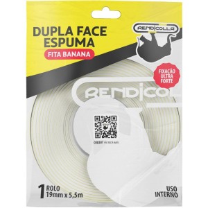 Fita Dupla Face Espuma 19mmx5,5m-108777-11761