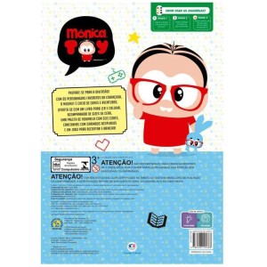 Livro Infantil Colorir Turma Da Monica Mega Kit Ler E-111790-28877