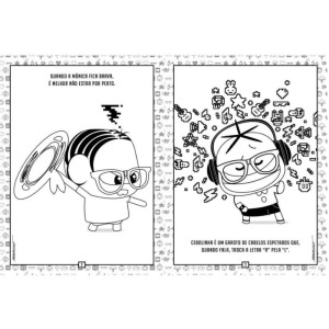 Livro Infantil Colorir Turma Da Monica Mega Kit Ler E-111790-33142