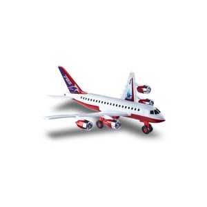 Avião Aerobus Com Rodas Livres 34cm Cores Sortidas-BRA01512-39625