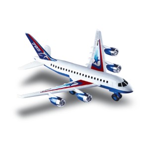 Avião Aerobus Com Rodas Livres 34cm Cores Sortidas-BRA01512-79149