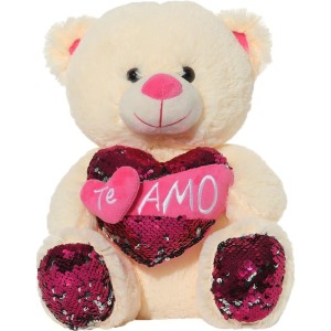 Pelucia Urso 35cm Te Amo C/lantej.(s)-111824-16756