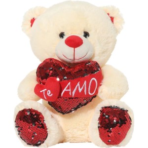 Pelucia Urso 35cm Te Amo C/lantej.(s)-111824-20658
