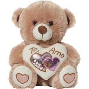 Pelucia Urso Love 35cm C/lantej. (s)-111820-94497