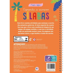 Livro De Atividades Caneta Magica Silabas Espiral-111714-65579