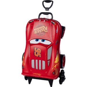 Mochila Infantil Com Rodinha Cars Mcqueen-100618-28526