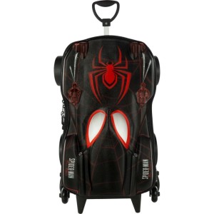 Mochila Infantil Com Rodinha Spider-man Miles Morales-111273-69387