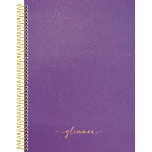 Caderno 10x1 Cp.dura Colegial Glimmer 160f-109763-25189