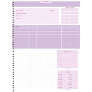 Caderno 10x1 Cp.dura Colegial Glimmer 160f-109763-92258