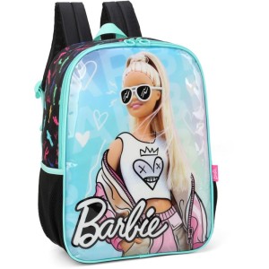 Mochila Infantil Barbie G Verde-107076-74354