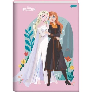 Caderno Brochurao Capa Dura Frozen 80fls.-087053-48837