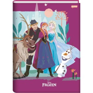 Caderno Brochurao Capa Dura Frozen 80fls.-087053-63494