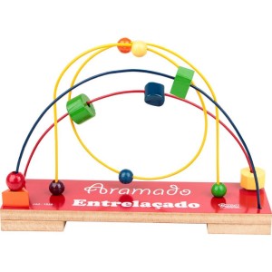 Brinquedo Pedagogico Aramado Entrelacado 11pecas-112708-75651