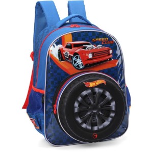 Mochila Infantil Hot Wheels G Azul-107097-65576