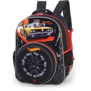 Mochila Infantil Hot Wheels G Preta-107098-57737