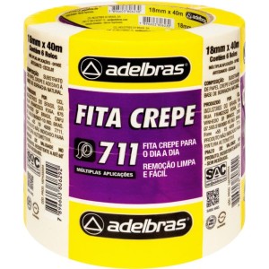 Fita Crepe 711 Crepe 18mmx40m-111292-22869