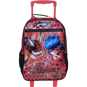 Mochila Infantil Com Rodinha Miraculous Easy G Vm-109034-16016