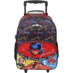 Mochila Infantil Com Rodinha Miraculous Max G-109030-70402