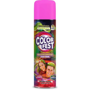 Pinta Cabelo 150ml Color Fest Rosa Fluor