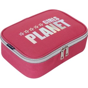 Estojo Tecido Box Planet Girls Logo Hologr.-109048-48605