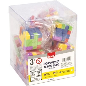 Borracha Decorada Tetris Cubo 6 Em 1-110003-11574