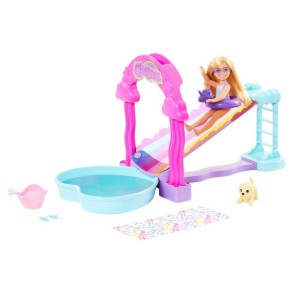 Barbie Family Chelsea Div No Toboga De Agua-112727-16857