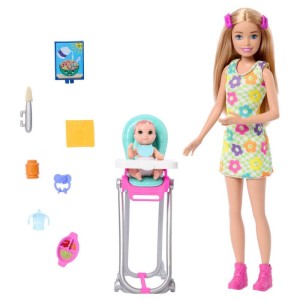 Barbie Family Skipper C/bebe Vest. Florido-112816-28771