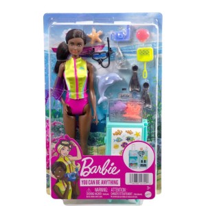 Barbie Profissoes Barbie Biologa Marinha-103330-59973