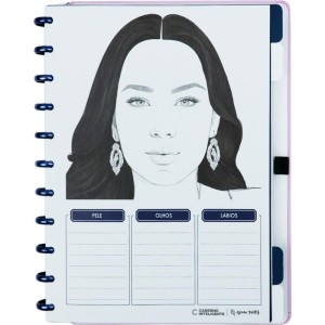 Caderno Inteligente Grande Bruna Tavares Dream 80f-111854-99313