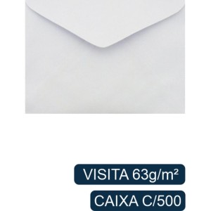 Envelope Visita 115x80 63grs. Branco-112706-25646